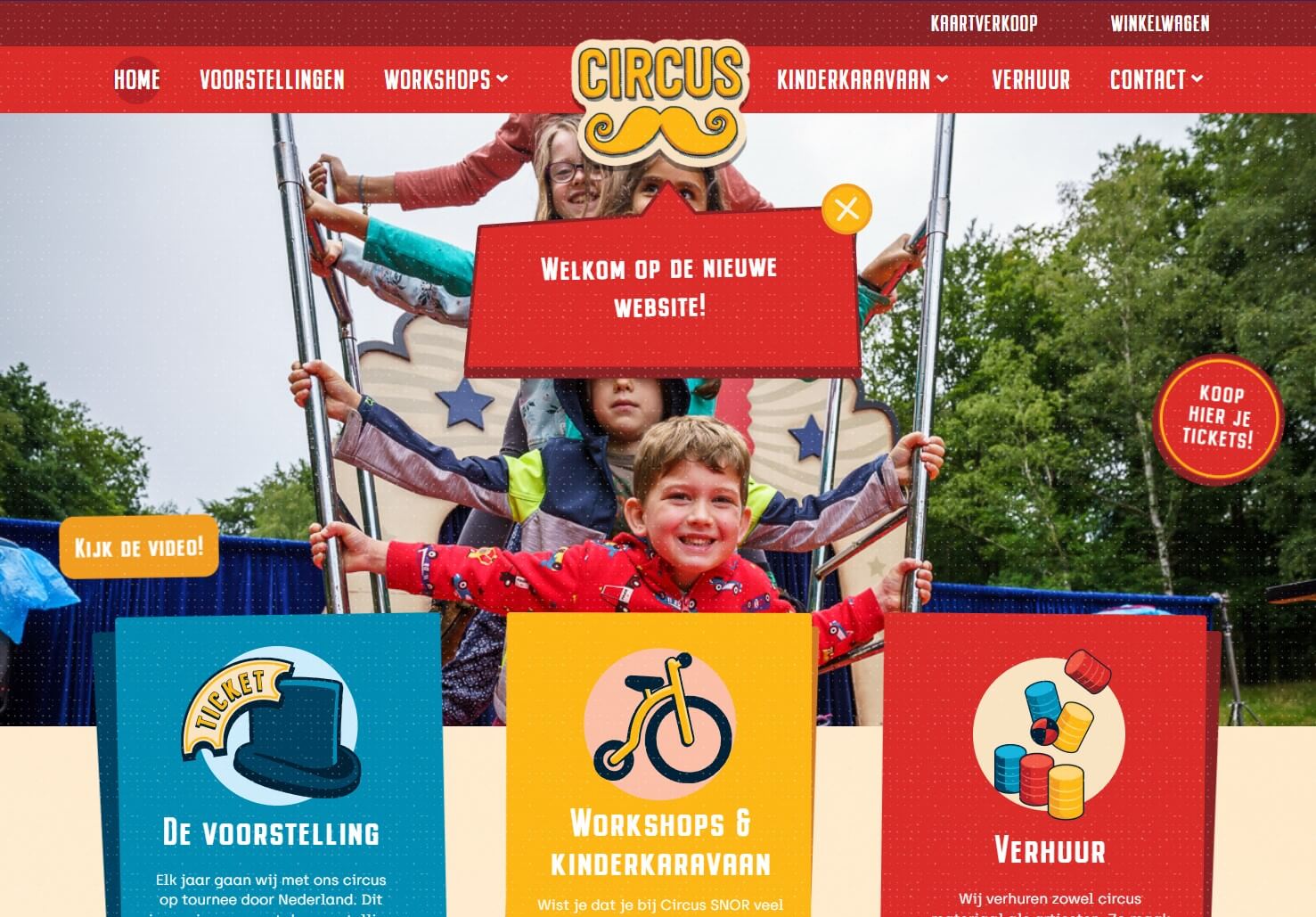 Naar het circus