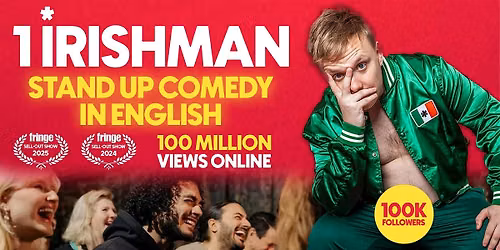 1 Irishman in Utrecht | A stand-up comedy show in English | 7PM — Uitgaan in Utrecht