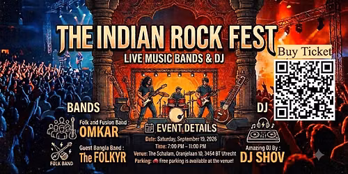The Indian Rock Fest — Festival in Utrecht