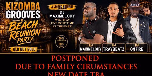 Kizomba Grooves & Beach Reunion Party ~ Old but Gold — Uitgaan in Utrecht