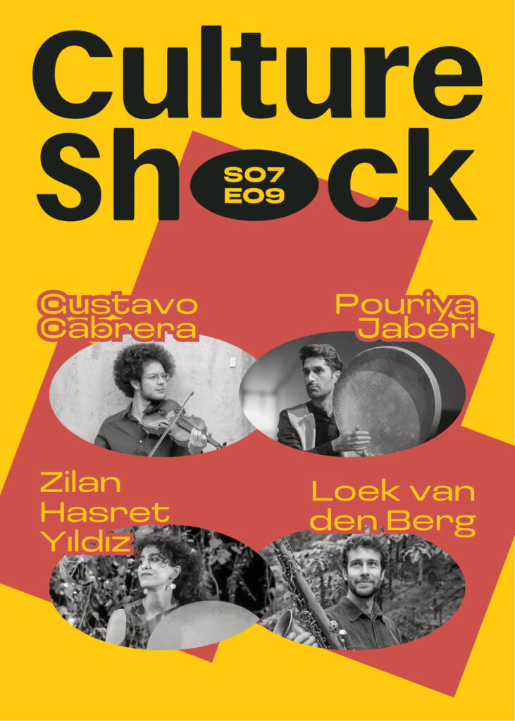 Kas Culture Shock: Zilan Hasret Yıldız & Loek van den Berg + Pouriya Jaberi & Gustavo Cabrera in Utrecht