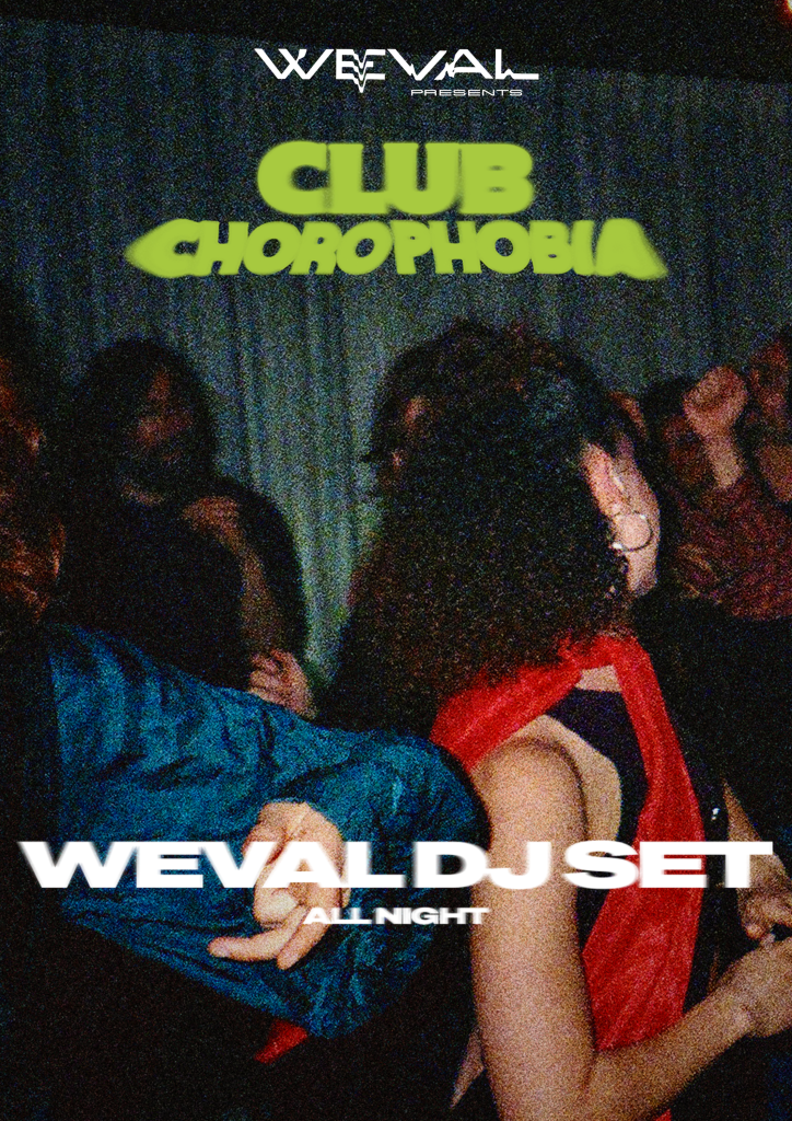 Weval presents: Club Chorophobia All Night Long DJ-set — Muziek in Utrecht
