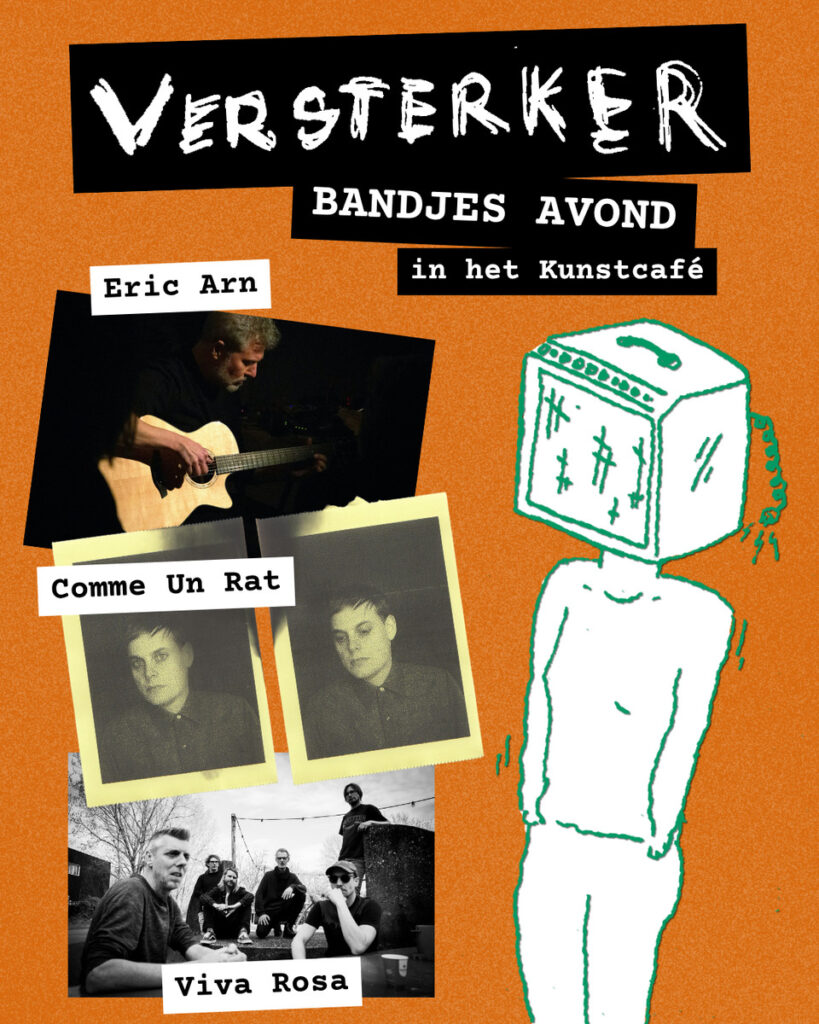Versterker #1: Eric Arn, Comme Un Rat, Viva Rosa in Utrecht