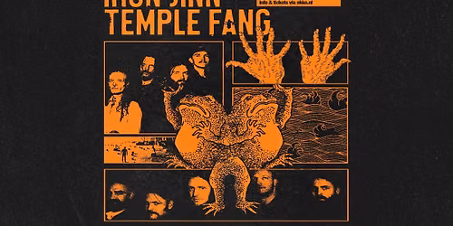Iron Jinn & Temple Fang | EKKO — Muziek in Utrecht
