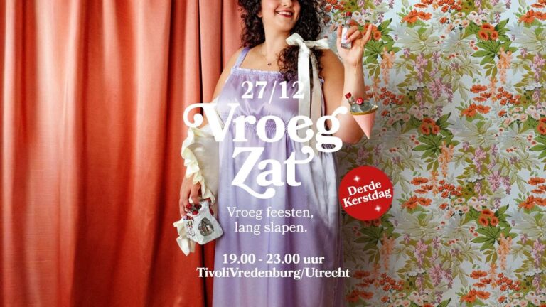 VroegZat 27 december Utrecht — Festival in Utrecht